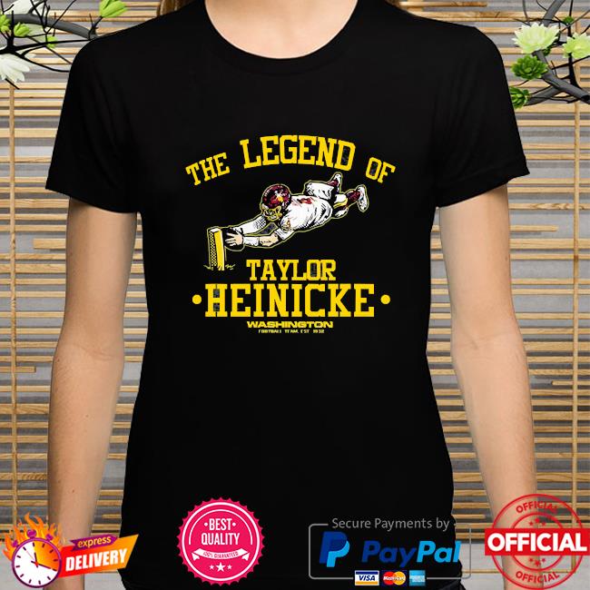 Taylor Heinicke Washington Football Team The LegendT T-Shirt S-5XL